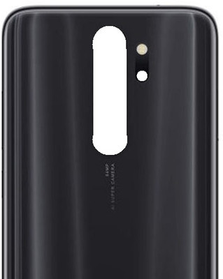 KezeMize Xiaomi Redmi Note 8 Pro (Glass) (with Proper Logo) Back Panel(Black)