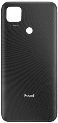 PARADISEEOM Redmi 9 With Side Keys Back Panel(Carbon Black)