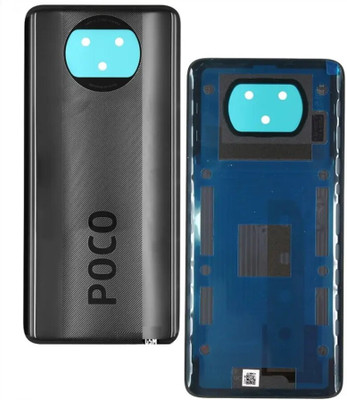 Sandreezz Xiaomi Poco X3 (with Proper Logo) (Best Quality) Back Panel(Shadow Gray)
