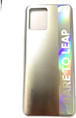 FixHub Realme 8 Pro BACK GLASS COMPATIBLE Back Panel(silver)