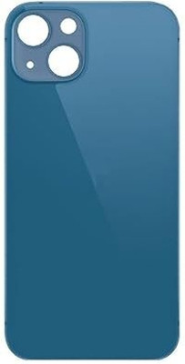 Docile ® Apple I Phone 13 Back Door Glass Back Panel(Blue)