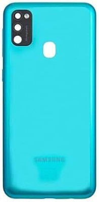 SPAREASP Samsung M21 (With Proper Logo and Side keys) Back Panel(Sky Green)