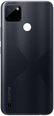 Farcry REALME C21Y WITH PROPER LOGO Back Panel(CROSS BLACK)