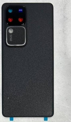 SRaccessories Vivo V30 Pro (5G) (with Camera Lens) Back Panel(Classic Black)