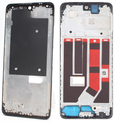 Sandreezz OPPO A58 4G (Original Front Housing LCD Frame) Front Panel(Black)