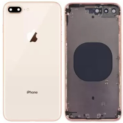Sandreezz Apple iPhone 8 Plus (With All & Side Volume Power Buttons) (Best Quality) Full Panel(Gold)