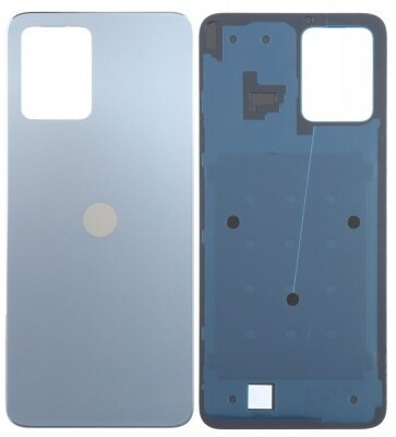 KezeMize Motorola Moto G53 (Best Quality)(With Proper Logo) Back Panel(Arctic Silver)