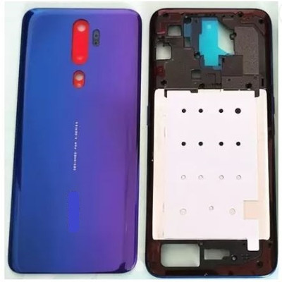 Kraze4blaze Oppo A9-2020 (Housing Body) (Side Keys with Middle Body) (with Proper Logo) Full Panel(Space Purple)