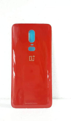 SPAREWARE ONEPLUS Oneplus 6 -Red Back Panel(Red)