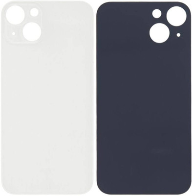 imbi Apple iPhone 13 Replacement Back Glass Body Back Panel(White)