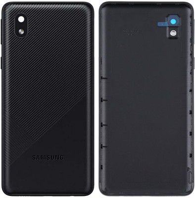 Unique4Ever SAMSUNG Galaxy M01 Core ( With Side Volume & Power Keys ) Back Panel(Black)