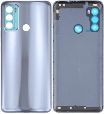Sandreezz Motorola Moto G40 (with Proper Logo) (With Side Volume & Power Buttons) Back Panel(Dynamic Gray)