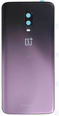 SPAREASP OnePlus 6T Purple With Camera Lens Back Panel(Purple)