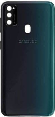 SPAREASP Samsung M21 (With Proper Logo and Side keys) Back Panel(Dark Green)