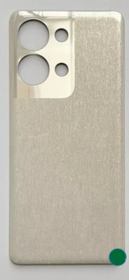 Kraze4blaze Oppo Reno9 Pro (Best Quality)(With Proper Logo) Back Panel(Gold)