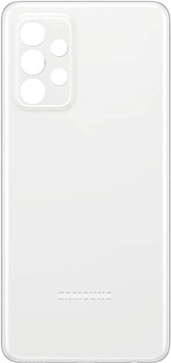 Sandreezz Samsung Galaxy A52s (with Proper Logo) Back Panel(Awesome White)