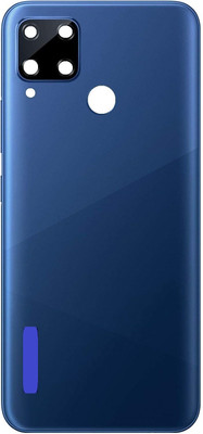 Kraze4blaze Realme C15 (RMX2180) (With Proper Logo) Back Panel(Marine Blue)