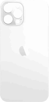 MJ PREMIUM QUALITY Mj primum quality Iphone 12 pro max Back Panel(Silver)