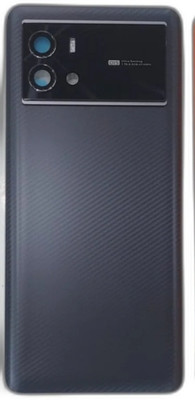 IncMart For Vivo IQOO 9 Pro 5G Back Glass Back Panel(Black)