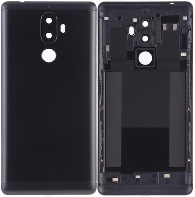 imbi Lenovo K8 Note Power And Volume Button Camera Glass Back Panel(Silver)