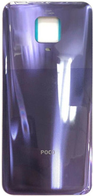 SRaccessories POCO M2 PRO [ GLASS ] Back Panel(PURPLE)