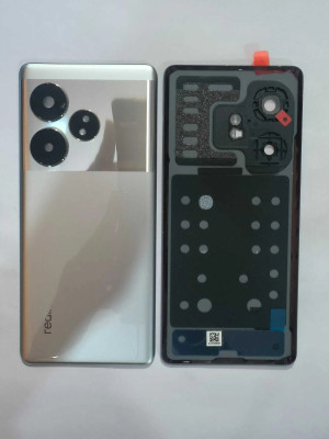 SPAREWARE Realme Realme Gt 6T : Silver( WITH LENS ) Back Panel(Silver)