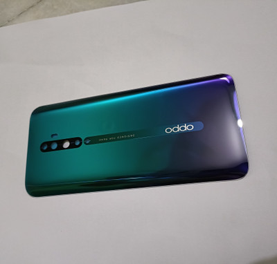 SRaccessories Oppo 2F (glass) Back Panel(Blue)