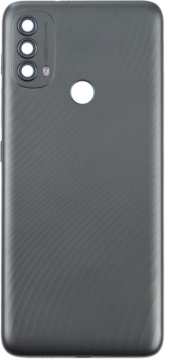 HQP for Motorola Moto E40 / Moto E30 ( XT2159-3, XT2158-6 ) Battery Back Door Replacement [ With Volume + Power Key and Camera Glass ] Back Panel(Carbon Gray, Mineral gray)