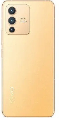 FARCARY VIVO V23 (GLASS) WITH CAMERA RING GLASS Back Panel(SUNSHINE GOLD)