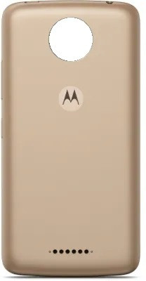 Farcry MOTOROLA MOTO C PLUS WITH PROPER LOGO Back Panel(CHAMPANG GOLD)