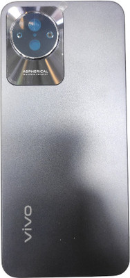 MJ PREMIUM QUALITY Mj premium quality Vivo y02 back panel Full Panel(Black)