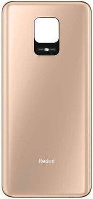 dkaccessories Redmi note 9 pro [ glass ] Back Panel(gold)