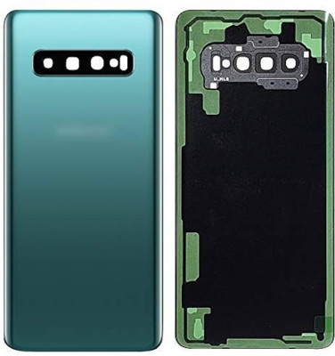 SPAREWARE Samsung Samsung Galaxy S10 Plus -Green (WITH CAMERA GLASS) Back Panel(Green)