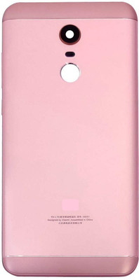 KezeMize Xiaomi Redmi Note 5 (with Proper Logo) Back Panel(Rose Gold)