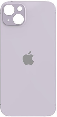 Sandreezz Apple iPhone 14 Plus (Glass) Back Panel(Purple)