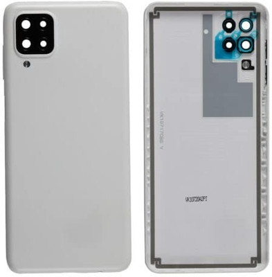 SRaccessories Samsung Galaxy A12 Back Panel(White)