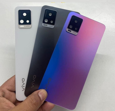 FixHub VIVO V20 4G BACK GLASS COMPATIBLE Back Panel(WHITE)