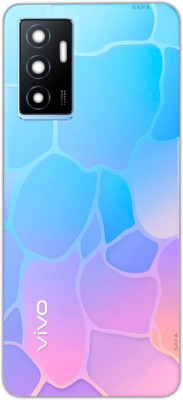 Safa VIVO Y75 With Camera Glass Back Panel(Dancing waves)