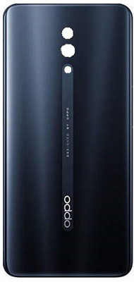 Sandreezz OPPO Reno (with Proper Logo) Back Panel(Jet Black)