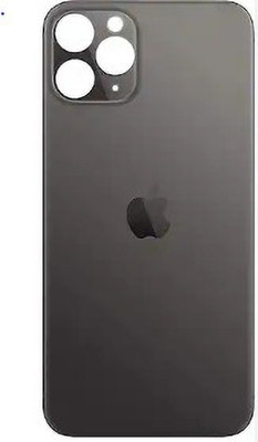 Sparevilla IPHONE IPHONE 12 PRO MAX Back Panel(Black)