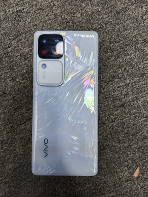 Srewingt Vivo V30 Pro(Glass) Back Panel(Bloom White)