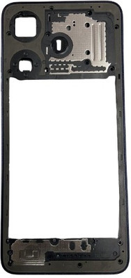 Tworld Tecno Spark 10 ( KI5n ) Middle Chassis Frame Ring Digitizer Panel(Black)