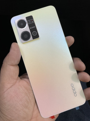 MAXOUT OPPO F21s Pro (4G) With Camera Ring Glass Lens Back Panel(Dawnlight Gold)
