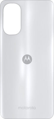 Safa Motorola G52 Back Panel(Metallic White)