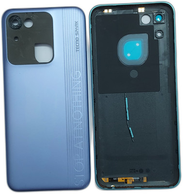 Spares4ever Tecno Spark 8C KG5K Blue Replacement Back Panel(Blue)