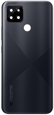 Tworld Realme C21Y 4G ( RMX3261, RMX3263 ) Battery Replacement Back Panel(Cross Black)
