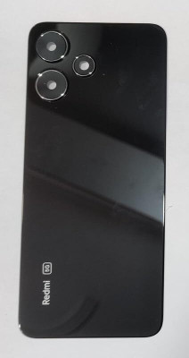 SPAREWARE REDMI Mi Redmi 12 5G -Black (WITH CAMERA LENS) Back Panel(Black)