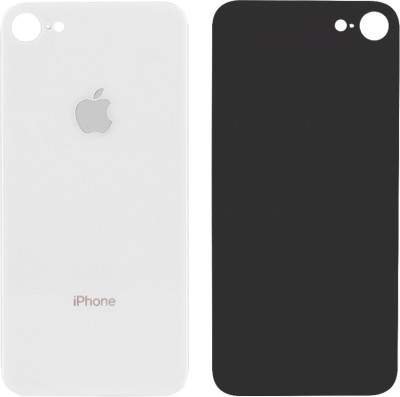 Sandreezz Apple iPhone 8 (Glass) (Best Quality) (with Proper Logo) Back Panel(Space Gray)