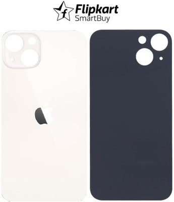 Flipkart SmartBuy Apple iPhone 13 Mini Premium Quality (Glass) Back Panel(Starlight)