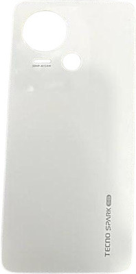 AAA Spares Tecno Spark 10 5G (KI8) Back Glass Housing Back Panel(White)